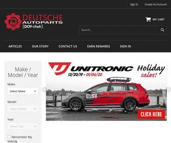 Shopdap.com(At Deutsche Auto Parts (DAP)) Screenshot