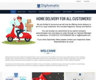 Shopddf.com(Diplomatic Duty Free Shops) Screenshot