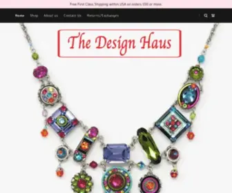 Shopdesignhaus.com(Largest selection of luxurious Firefly Jewelry on the web) Screenshot