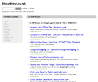 Shopdirect.co.uk(%=DomainPage.MetaKeywords%>) Screenshot