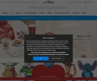 Shopdisney.de(Dein Online Shop für Disney) Screenshot