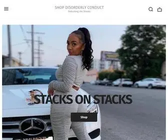 Shopdisorderlyconduct.com(Disorderly Conduct) Screenshot