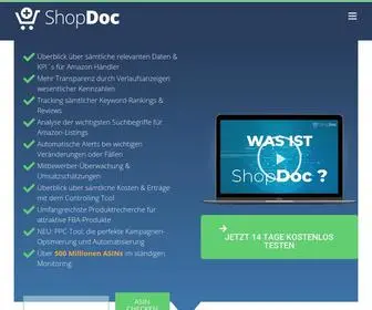 Shopdoc.de(Die ShopDoc Plattform) Screenshot