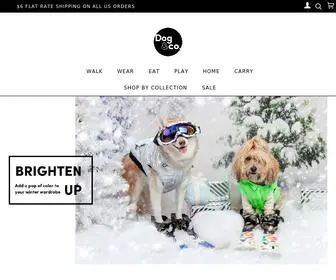 Shopdogandco.com(DOG & CO) Screenshot