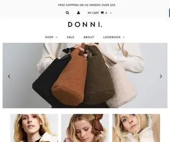 Shopdonni.com(DONNI) Screenshot
