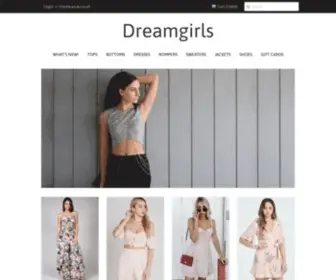 ShopdreamGirls.com(Dreamgirls) Screenshot