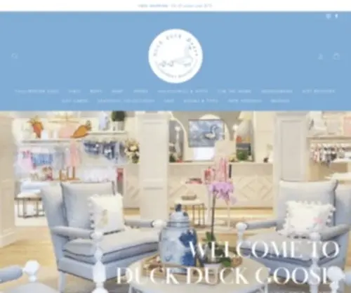 Shopduckduckgoose.com(Duck Duck Goose Columbia) Screenshot