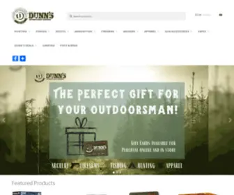 Shopdunns.com(Dunns Sporting Goods) Screenshot