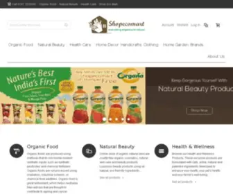Shopecomart.com(India's Largest Store for everything Organic) Screenshot