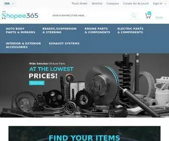 Shopee365.com(Car Body Parts Online Shopping India at Low Prices on) Screenshot