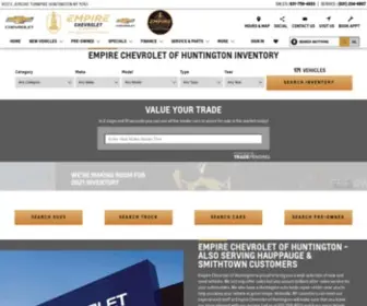 Shopempirechevrolet.com(Empire Chevrolet of Huntington) Screenshot