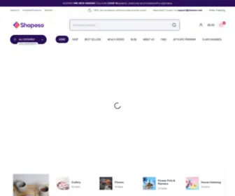 Shopeso.com(E-Commerce) Screenshot