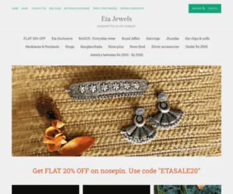 Shopetajewels.com(Shopetajewels) Screenshot