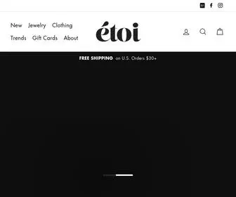 Shopetoi.com(Accessories That Make You Shine) Screenshot