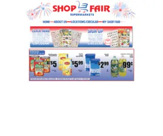 Shopfairsupermarkets.com(General Trading Company) Screenshot