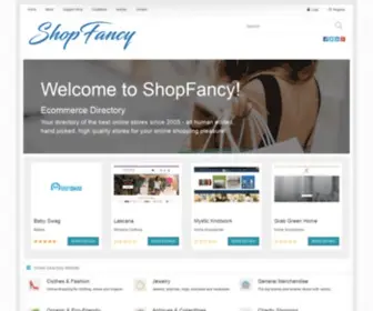 Shopfancy.com(Ecommerce Directory) Screenshot