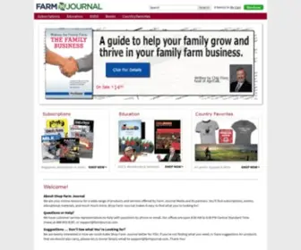 Shopfarmjournal.com(Farm Journal) Screenshot