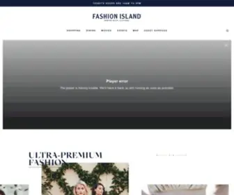 Shopfashionisland.com(Fashion Island) Screenshot