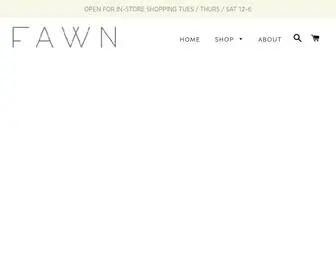 Shopfawn.com(FAWN) Screenshot