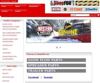 Shopfdr.com(Snow plow parts) Screenshot