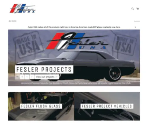 Shopfesler.com(Fesler USA) Screenshot