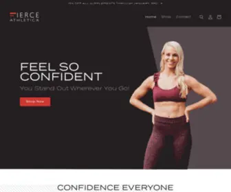 Shopfierceathletica.com(Fierce Athletica) Screenshot