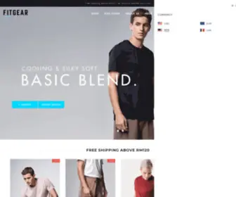 Shopfitgear.com(Essential Activewear) Screenshot