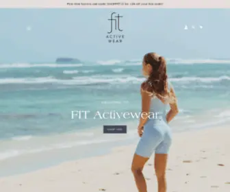 Shopfitla.com(FIT Activewear Online Store) Screenshot