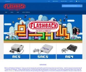 Shopflashbackgames.com(Flashback Entertainment) Screenshot
