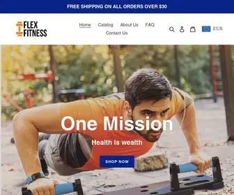 Shopflexfitness.com(Flex Fitness) Screenshot