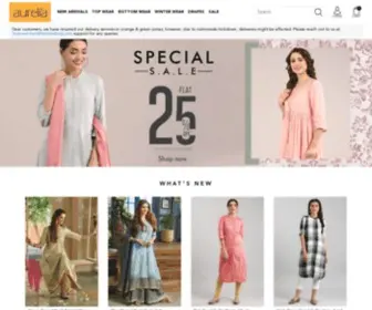 Shopforaurelia.com(Online Shopping for Women) Screenshot