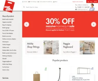 Shopforshops.com(Shop for Shops™) Screenshot