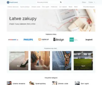 Shopforward.pl(I kupuj najlepsze oferty online) Screenshot