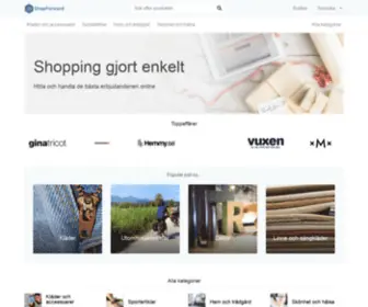 Shopforward.se(Hitta) Screenshot