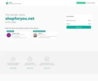 Shopforyou.net(Shopforyou) Screenshot