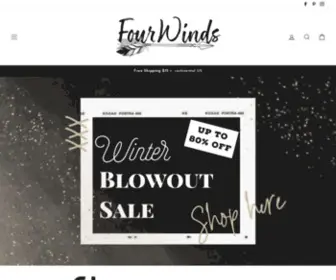 Shopfourwinds.com(Unique & Affordable Clothing On Trend) Screenshot