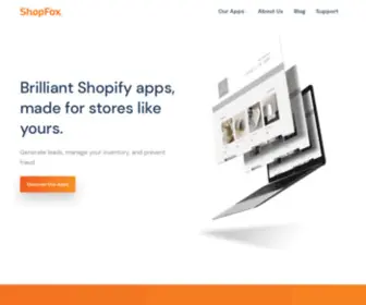 Shopfox.io(Brilliant Shopify Apps) Screenshot