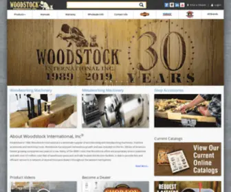 Shopfoxtools.com(Woodstock International Inc) Screenshot