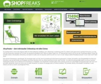 Shopfreaks.de(Onlineshop) Screenshot