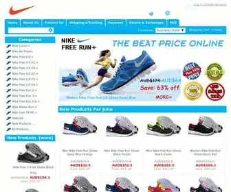 Shopfreerunaustralia.com(Nike free run australia) Screenshot