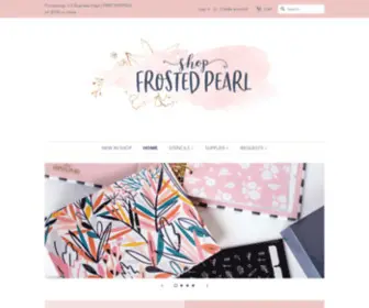 Shopfrostedpearl.com(Shop Frosted Pearl) Screenshot