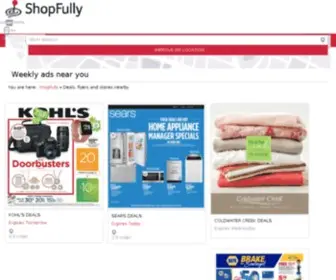 Shopfully.com(Weekly ads and catalogs) Screenshot