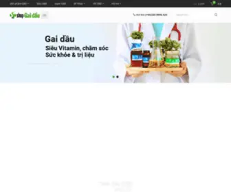 Shopgaidau.com(Chuyên cung cấp các sản phẩm từ Gai dầu) Screenshot