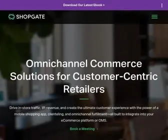 Shopgate.com(Complete Omnichannel Solutions) Screenshot