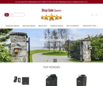 Shopgateopeners.com(SGO Shop Gate Openers) Screenshot