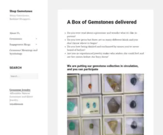 Shopgemstones.com(Gemstone Subscription Box) Screenshot