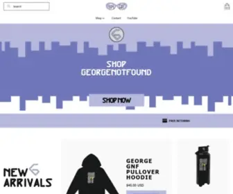 Shopgnf.com(GeorgeNotFound Merchandise) Screenshot