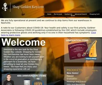 Shopgoldenkey.com(Golden Key International Honour Society) Screenshot