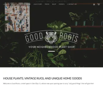 Shopgoodroots.com(Good Roots) Screenshot