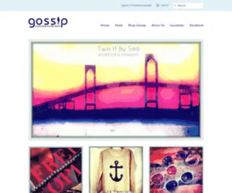 Shopgossip.com(A Boutique to Talk About) Screenshot